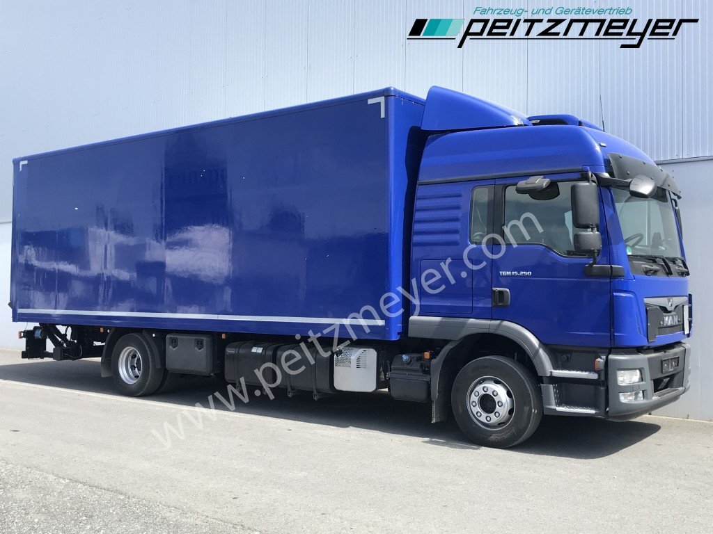 MAN TGM 15.250 BL, Klima+Standklima, LBW, AHK Schaltgetriebe, Scheckheft - 박스 트럭 : 사진 2 MAN TGM 15.250 BL, Klima+Standklima, LBW, AHK Schaltgetriebe, Scheckheft - 박스 트럭 : 사진 2