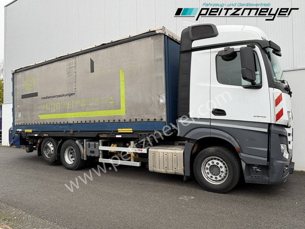 MERCEDES-BENZ Actros 2542 LL BDF Pritsche + Mitnahmestapler komplett - 커튼사이더 트럭 : 사진 2 MERCEDES-BENZ Actros 2542 LL BDF Pritsche + Mitnahmestapler komplett - 커튼사이더 트럭 : 사진 2
