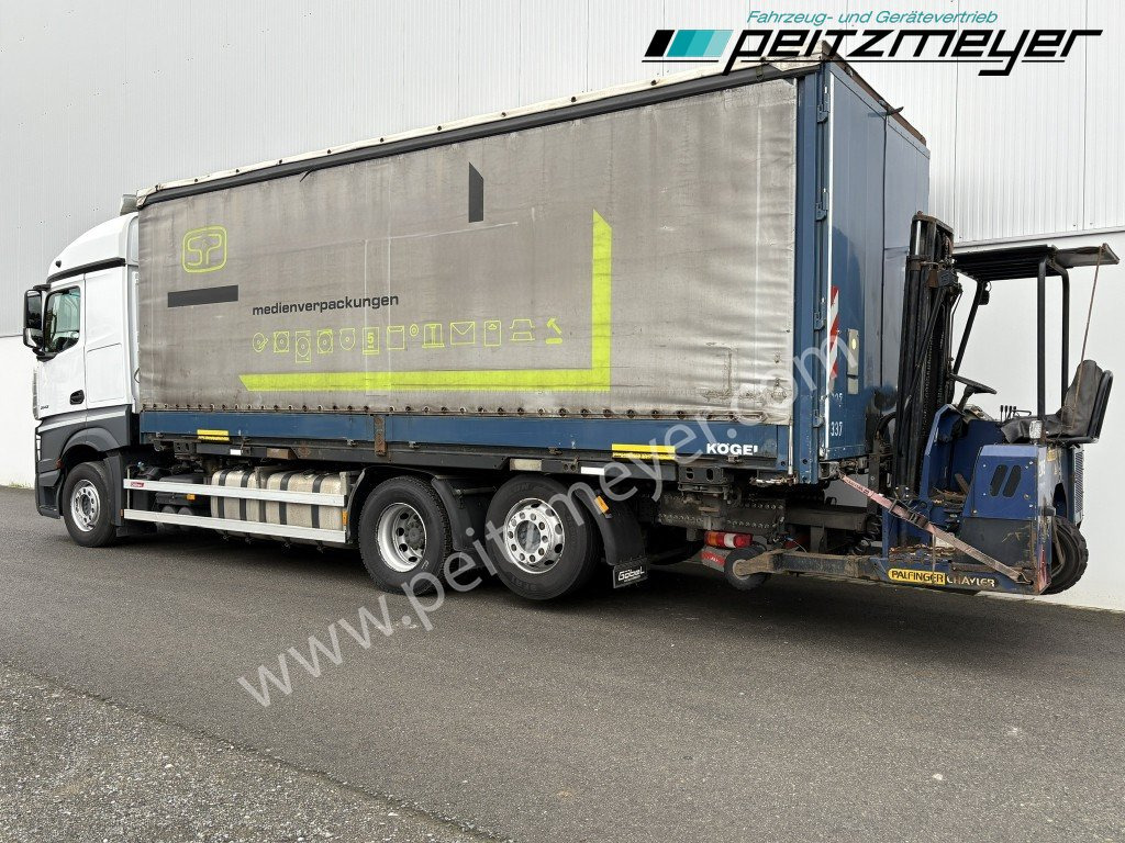 MERCEDES-BENZ Actros 2542 LL BDF Pritsche + Mitnahmestapler komplett - 커튼사이더 트럭 : 사진 4 MERCEDES-BENZ Actros 2542 LL BDF Pritsche + Mitnahmestapler komplett - 커튼사이더 트럭 : 사진 4