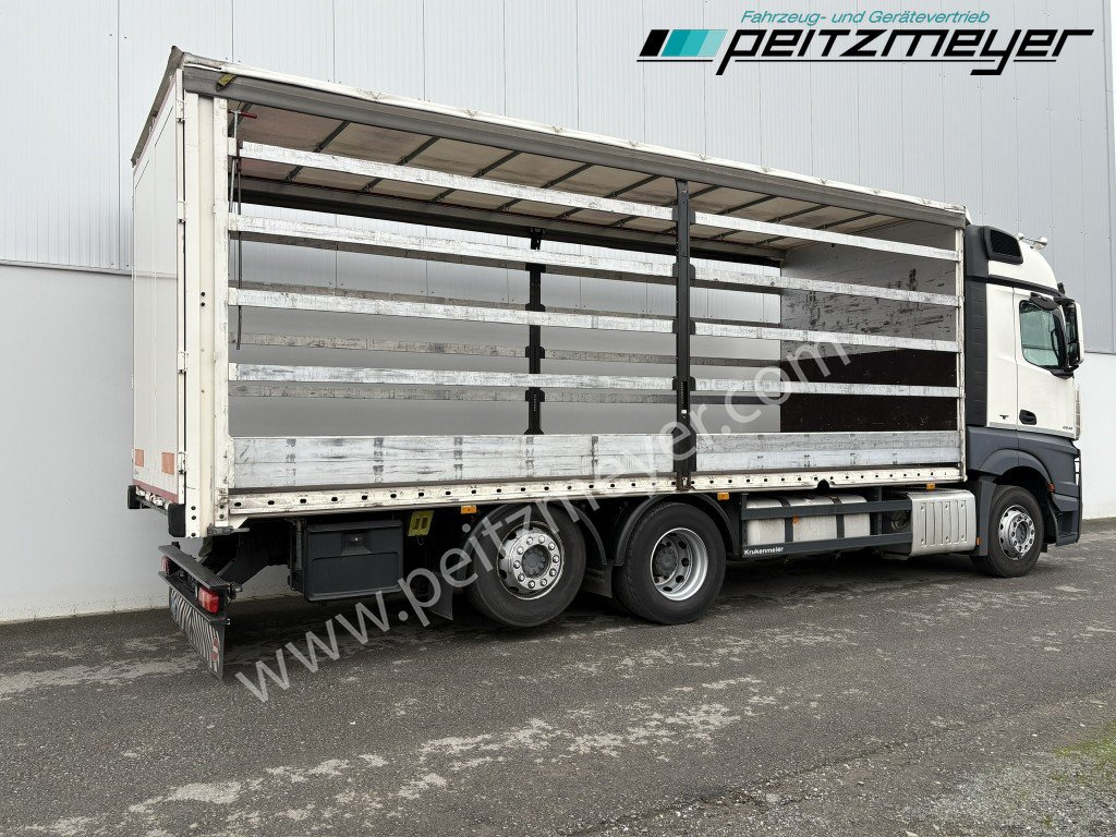 MERCEDES-BENZ Actros 2545 LL Pritsche, Klima, Standklima, PPC, EU 6 MP 4 - Edscha - 커튼사이더 트럭 : 사진 4 MERCEDES-BENZ Actros 2545 LL Pritsche, Klima, Standklima, PPC, EU 6 MP 4 - Edscha - 커튼사이더 트럭 : 사진 4