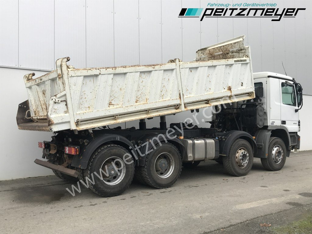 MERCEDES-BENZ Actros 4141 K 8x4 Bordmatik, 3 Pedale Meiller 3-Seitenkipper - 덤프트럭 : 사진 4 MERCEDES-BENZ Actros 4141 K 8x4 Bordmatik, 3 Pedale Meiller 3-Seitenkipper - 덤프트럭 : 사진 4