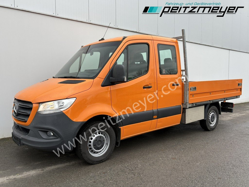MERCEDES-BENZ Sprinter 314 CDI Doka Pritsche, Klima, Standh., AHK 2,8 t. - 플랫베드 밴, 콤비 밴 : 사진 1 MERCEDES-BENZ Sprinter 314 CDI Doka Pritsche, Klima, Standh., AHK 2,8 t. - 플랫베드 밴, 콤비 밴 : 사진 1