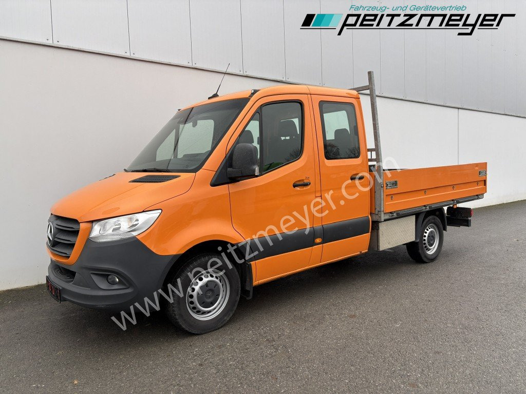 MERCEDES-BENZ Sprinter 314 CDI Doka Pritsche, Klima, Standh., AHK 2,8 t. - 플랫베드 밴, 콤비 밴 : 사진 1 MERCEDES-BENZ Sprinter 314 CDI Doka Pritsche, Klima, Standh., AHK 2,8 t. - 플랫베드 밴, 콤비 밴 : 사진 1
