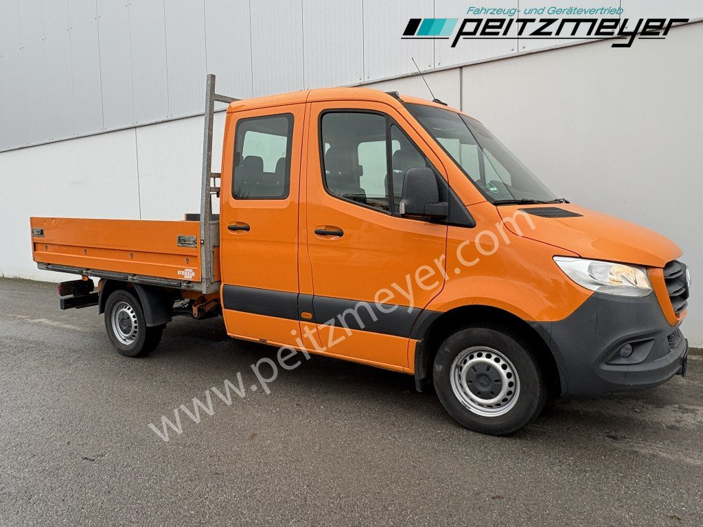 MERCEDES-BENZ Sprinter 314 CDI Doka Pritsche, Klima, Standh., AHK 2,8 t. - 플랫베드 밴, 콤비 밴 : 사진 2 MERCEDES-BENZ Sprinter 314 CDI Doka Pritsche, Klima, Standh., AHK 2,8 t. - 플랫베드 밴, 콤비 밴 : 사진 2