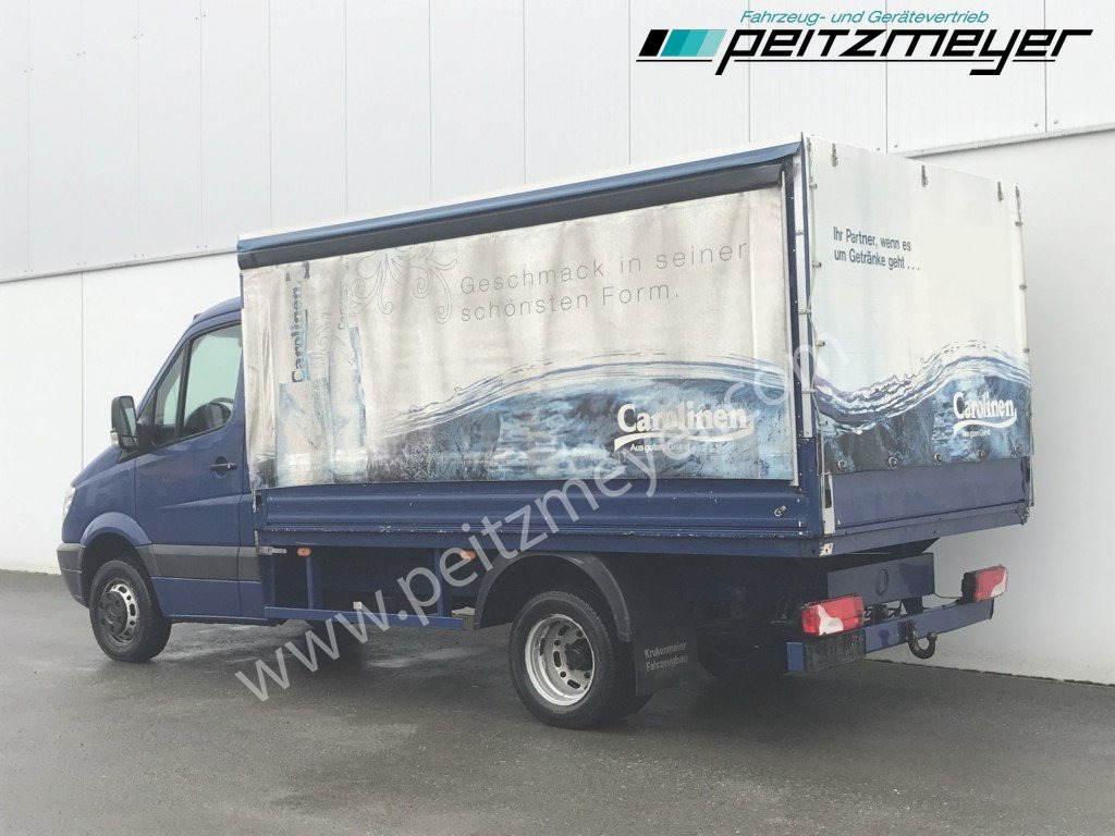 MERCEDES-BENZ Sprinter 515 CDI Pritsche mit Schiebeplane - 커튼 사이드 밴 : 사진 4 MERCEDES-BENZ Sprinter 515 CDI Pritsche mit Schiebeplane - 커튼 사이드 밴 : 사진 4
