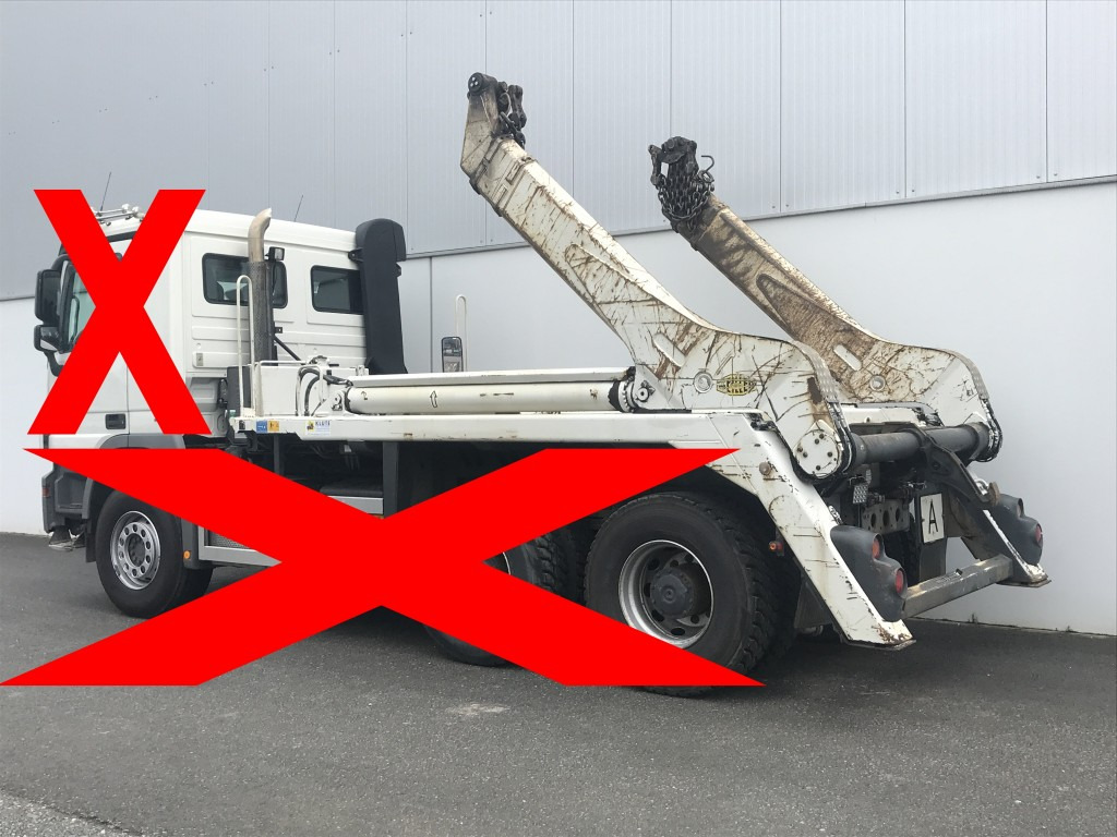 Meiller Absetzkipper AK 16 MTG - Actros 6x4 - 후크 리프트/ 스킵 로더 시스템 : 사진 3 Meiller Absetzkipper AK 16 MTG - Actros 6x4 - 후크 리프트/ 스킵 로더 시스템 : 사진 3