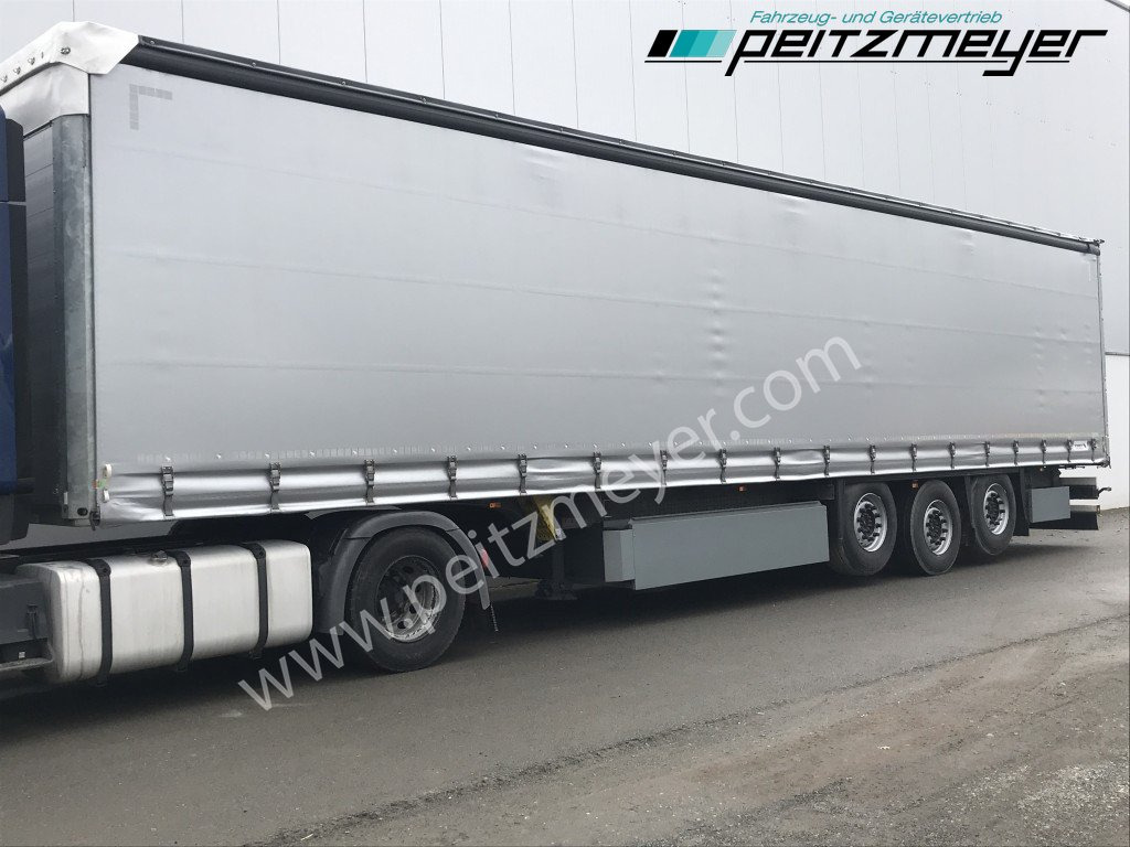 SCHMITZ SCS verzinkt, Edscha, 2 x Liftachse, Palettenk. - 커튼사이더 세미 트레일러 : 사진 3 SCHMITZ SCS verzinkt, Edscha, 2 x Liftachse, Palettenk. - 커튼사이더 세미 트레일러 : 사진 3