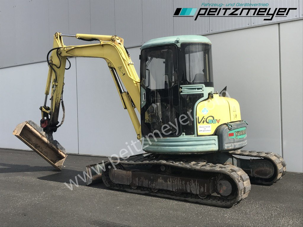 YANMAR MINIBAGGER VIO 50 V hydr. Schwenklöffel - 미니 굴삭기 : 사진 3 YANMAR MINIBAGGER VIO 50 V hydr. Schwenklöffel - 미니 굴삭기 : 사진 3