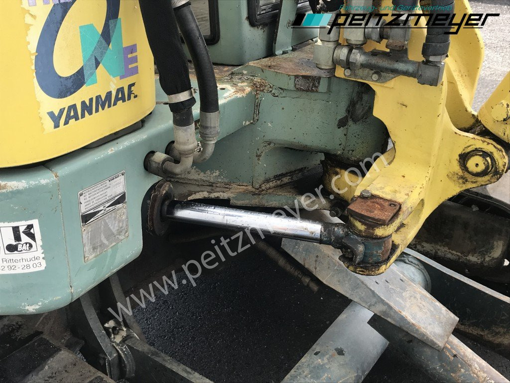 미니 굴삭기 YANMAR MINIBAGGER VIO 50 V hydr. Schwenklöffel : 사진 15