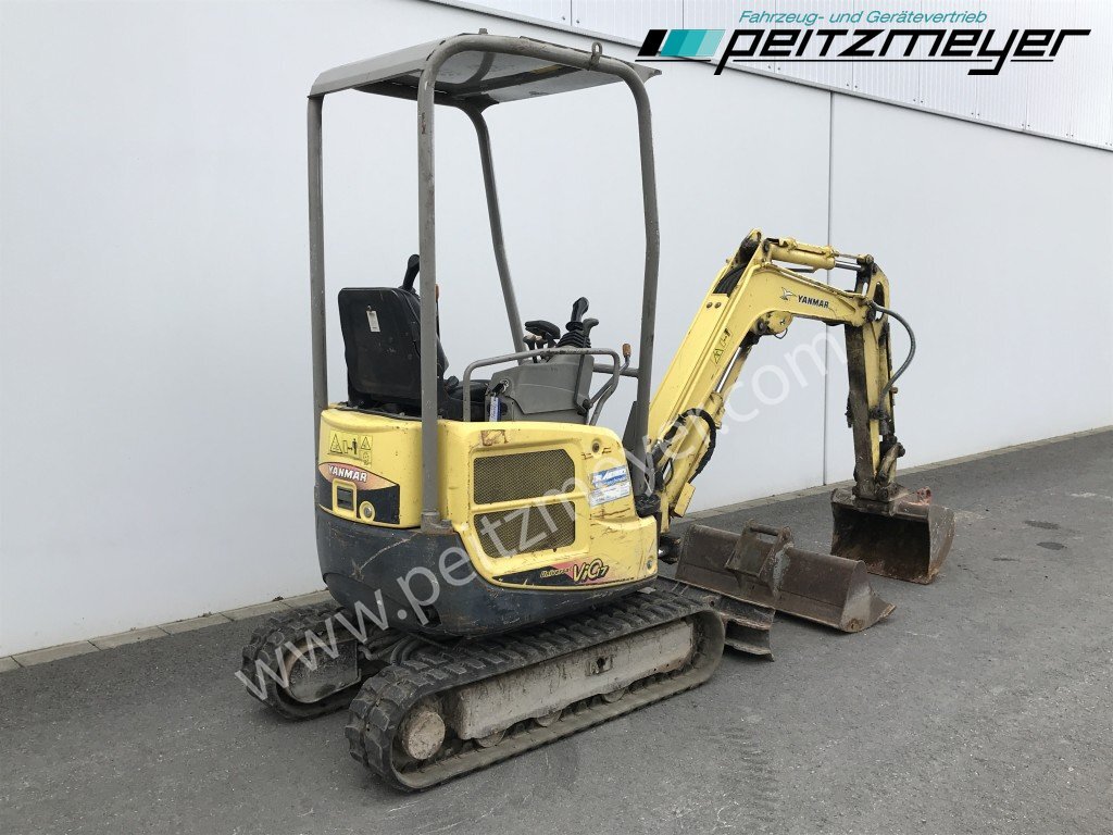 YANMAR MINIBAGGER Vio 17 verstellbares Fahrwerk Schnellwechsler mit 60 er und 100 Löffel - 미니 굴삭기 : 사진 3 YANMAR MINIBAGGER Vio 17 verstellbares Fahrwerk Schnellwechsler mit 60 er und 100 Löffel - 미니 굴삭기 : 사진 3