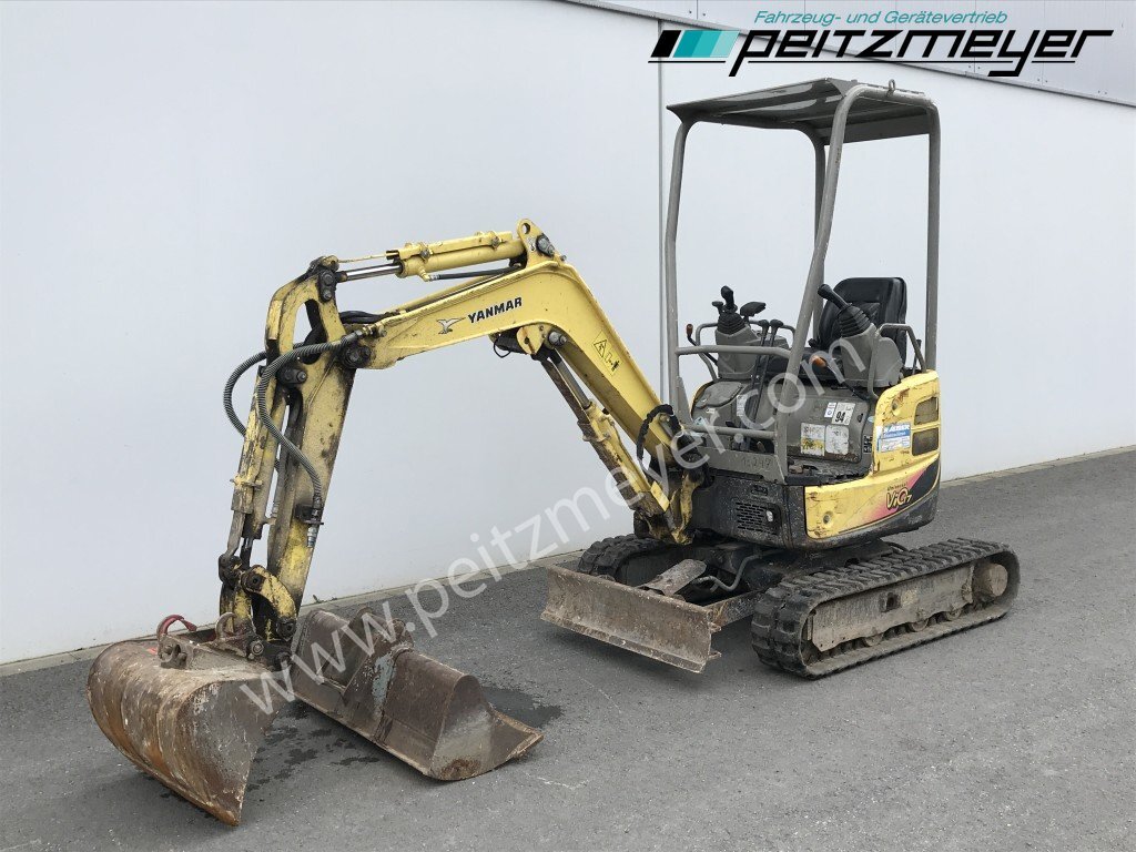 YANMAR MINIBAGGER Vio 17 verstellbares Fahrwerk Schnellwechsler mit 60 er und 100 Löffel - 미니 굴삭기 : 사진 1 YANMAR MINIBAGGER Vio 17 verstellbares Fahrwerk Schnellwechsler mit 60 er und 100 Löffel - 미니 굴삭기 : 사진 1