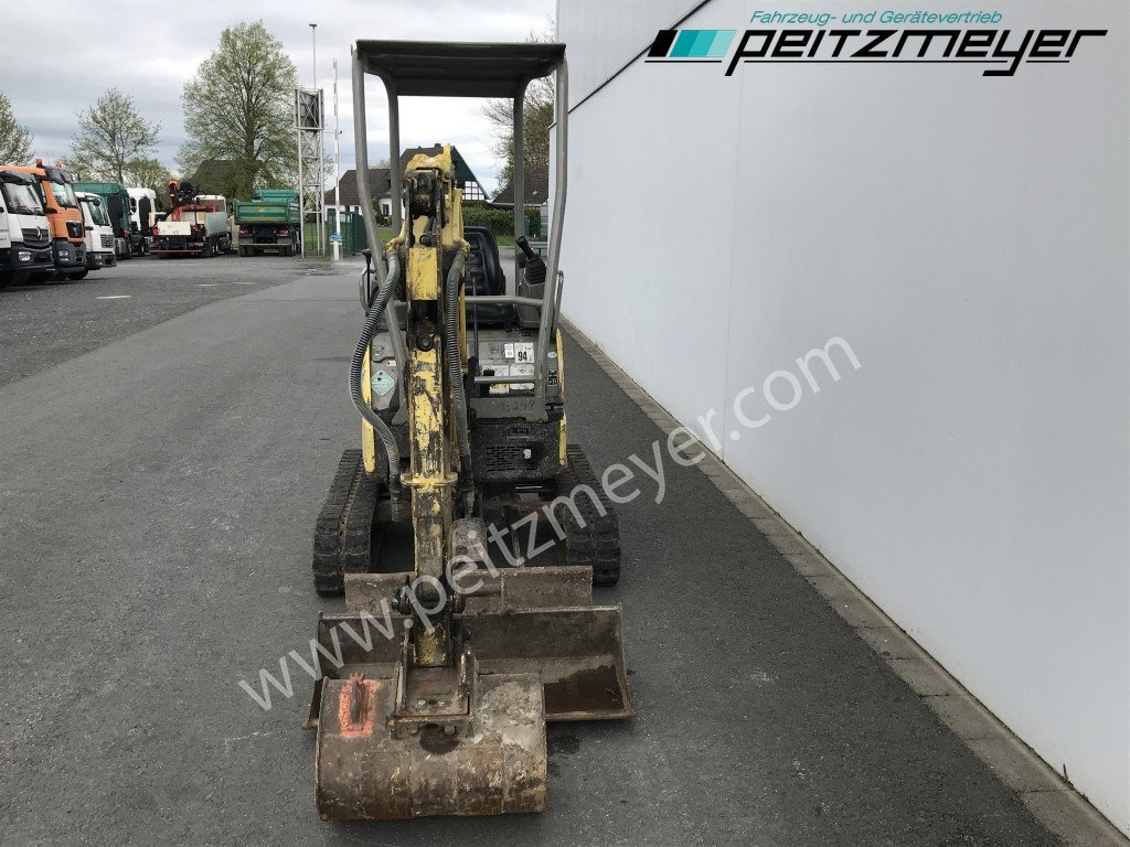 YANMAR MINIBAGGER Vio 17 verstellbares Fahrwerk Schnellwechsler mit 60 er und 100 Löffel - 미니 굴삭기 : 사진 5 YANMAR MINIBAGGER Vio 17 verstellbares Fahrwerk Schnellwechsler mit 60 er und 100 Löffel - 미니 굴삭기 : 사진 5