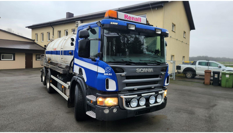 Scania P340 LB6X2HNA - 13m3 - 진공 흡입 트럭 : 사진 2 Scania P340 LB6X2HNA - 13m3 - 진공 흡입 트럭 : 사진 2