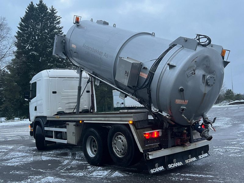 Scania R164 GB6X2*4NA 480 - 13m3 - 진공 흡입 트럭 : 사진 4 Scania R164 GB6X2*4NA 480 - 13m3 - 진공 흡입 트럭 : 사진 4