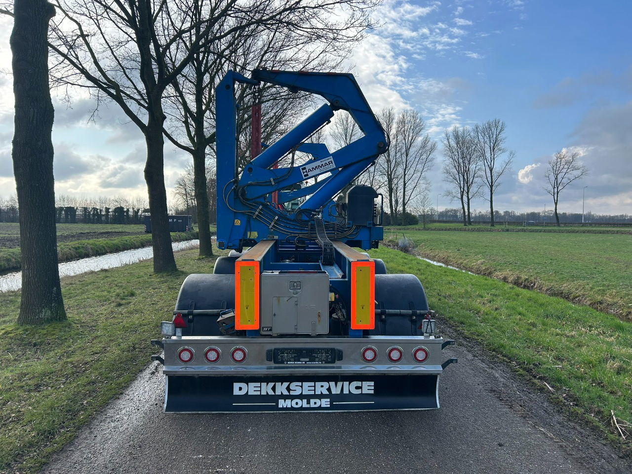 Hammar Sideloader 160 S / 20ft - 2 x 20 ft - 40 - Containers / 33 Tons lifting capacity / Remote control - 컨테이너 운반 장치/ 스와프 보디 세미 트레일러 : 사진 3 Hammar Sideloader 160 S / 20ft - 2 x 20 ft - 40 - Containers / 33 Tons lifting capacity / Remote control - 컨테이너 운반 장치/ 스와프 보디 세미 트레일러 : 사진 3