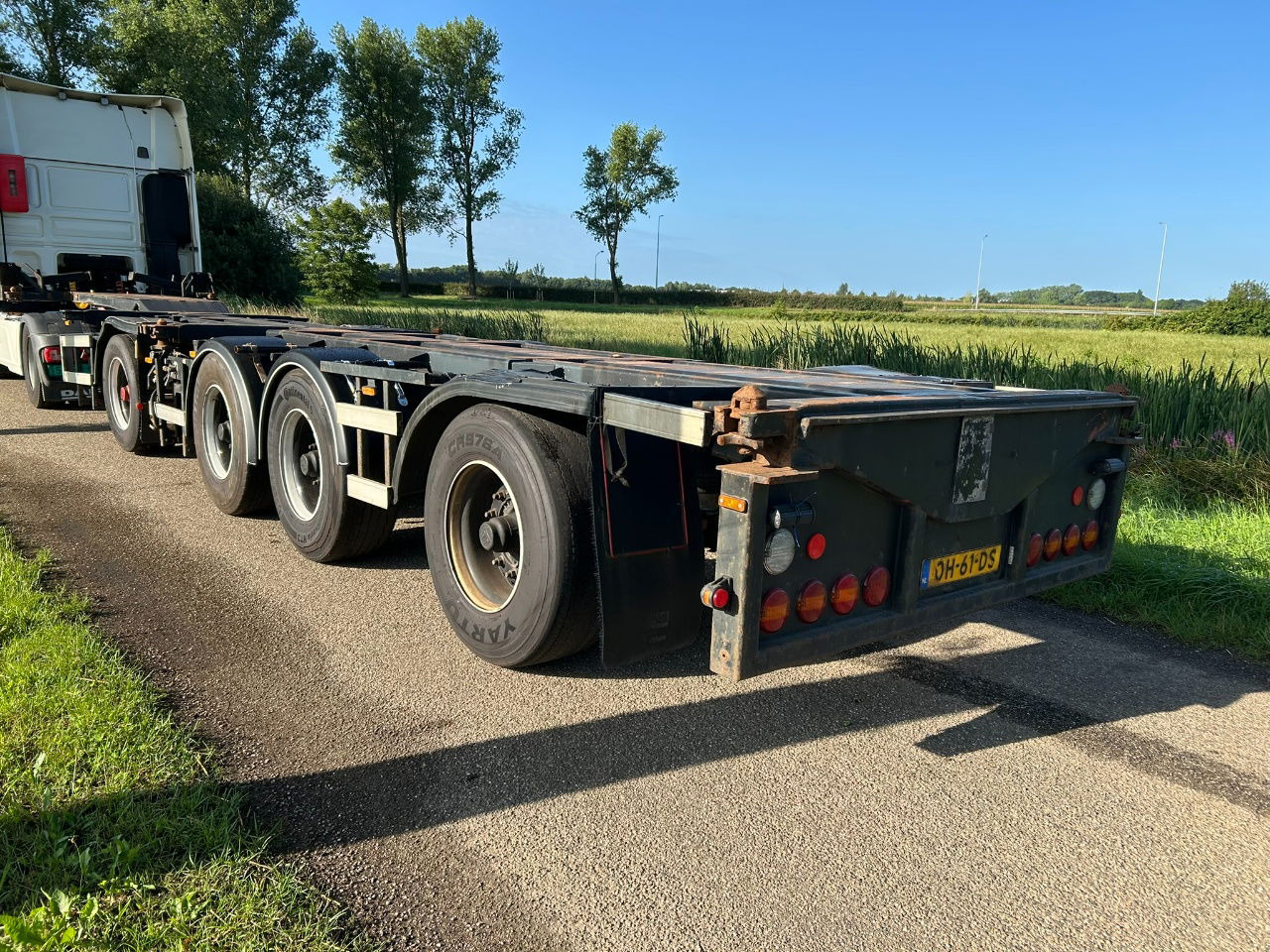 Nooteboom D-tec CT-53-04D combi chassis apk/tuf 9-2025 gvw 53000 kg - 컨테이너 운반 장치/ 스와프 보디 세미 트레일러 : 사진 2 Nooteboom D-tec CT-53-04D combi chassis apk/tuf 9-2025 gvw 53000 kg - 컨테이너 운반 장치/ 스와프 보디 세미 트레일러 : 사진 2
