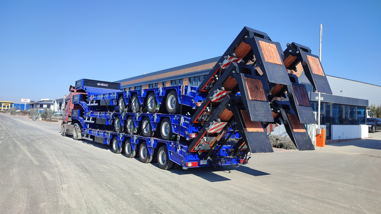 SINAN TANKER TRAILER Lowbed 4 axle - 저하대 세미 트레일러 : 사진 3 SINAN TANKER TRAILER Lowbed 4 axle - 저하대 세미 트레일러 : 사진 3
