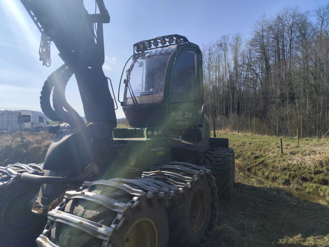 John Deere 1170G with H413 - 산림용 수확기 : 사진 2 John Deere 1170G with H413 - 산림용 수확기 : 사진 2