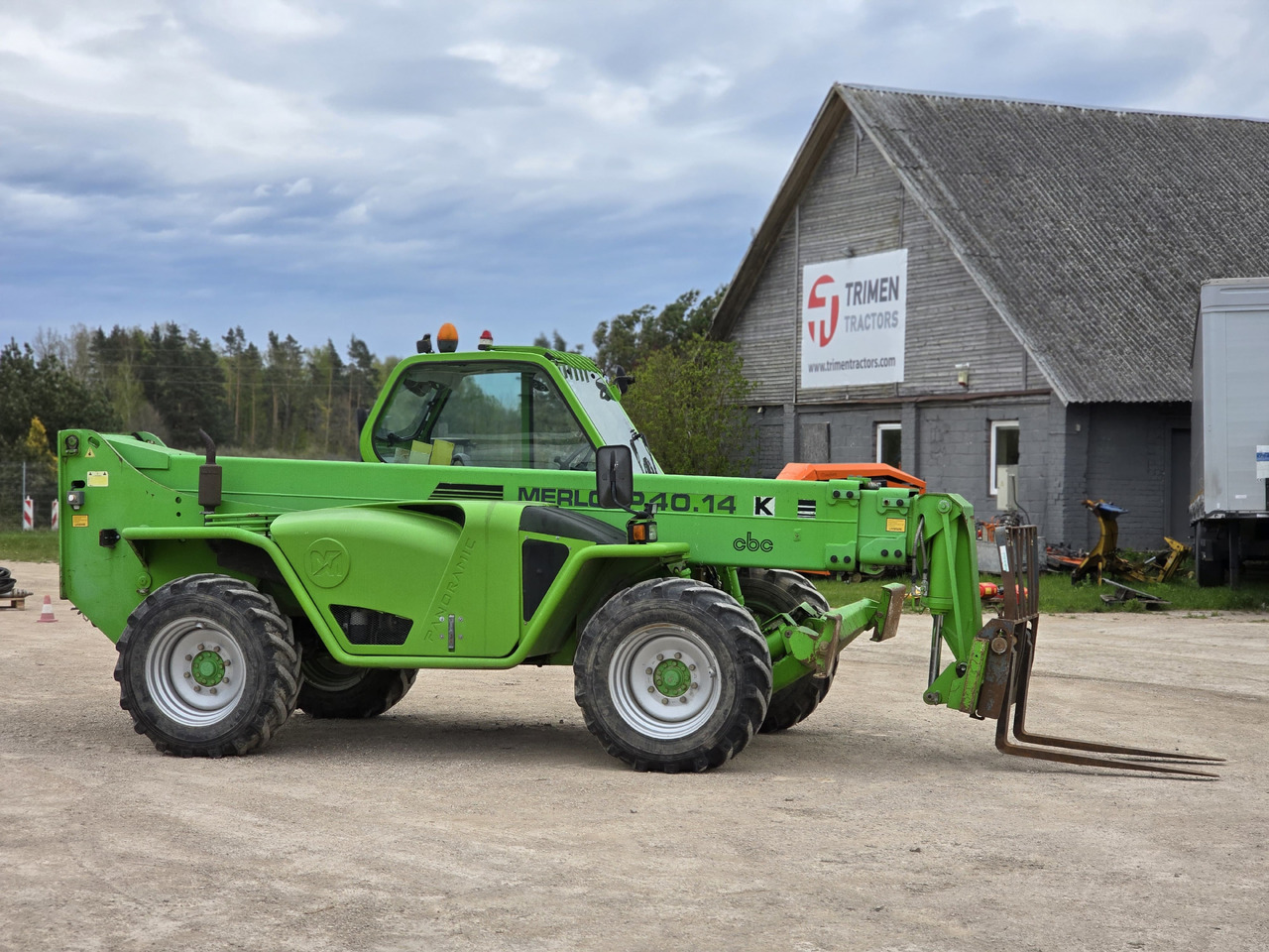 MERLO P40.14 K - 망원형 휠 로더 : 사진 3 MERLO P40.14 K - 망원형 휠 로더 : 사진 3