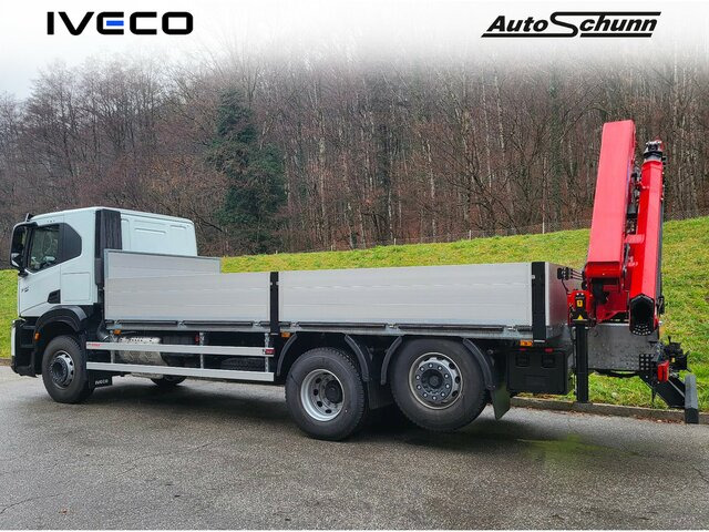 IVECO X-Way AT280X46Y/PS ON++LED+KRAN + KIPPMULDE... - 크레인 트럭, 드롭사이드/ 플랫베드 트럭 : 사진 1 IVECO X-Way AT280X46Y/PS ON++LED+KRAN + KIPPMULDE... - 크레인 트럭, 드롭사이드/ 플랫베드 트럭 : 사진 1