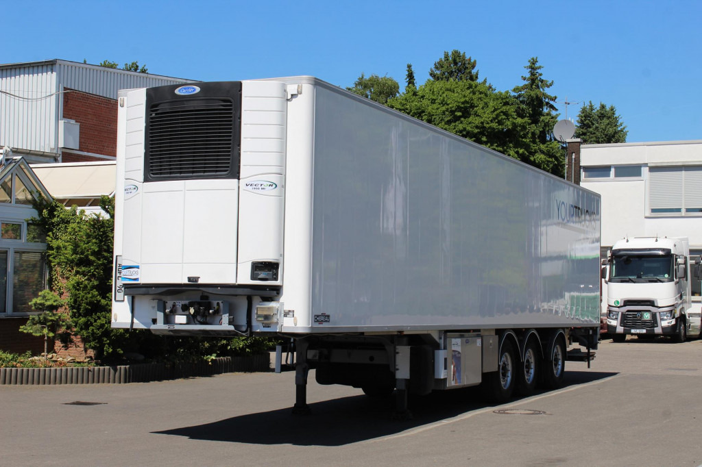 Chereau CV 1950Mt. Bi-Multi-Temp. TW LBW Lenkachse - 냉동 세미 트레일러 : 사진 1 Chereau CV 1950Mt. Bi-Multi-Temp. TW LBW Lenkachse - 냉동 세미 트레일러 : 사진 1