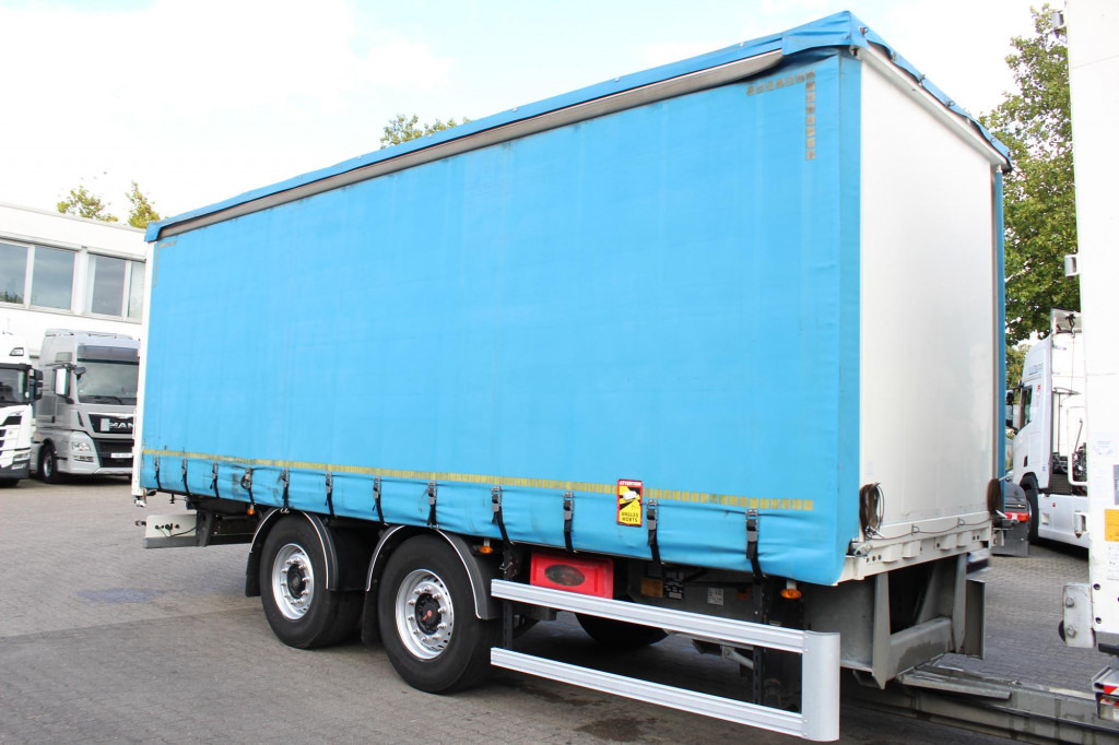 Fruehauf Fruehauf 2-Achser SAF Edscha Alu Bordwände - 커튼사이더 트레일러 : 사진 1 Fruehauf Fruehauf 2-Achser SAF Edscha Alu Bordwände - 커튼사이더 트레일러 : 사진 1