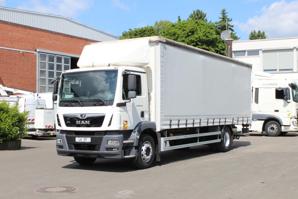 MAN TGM 18.290 EURO 6 Plane Klima LDW Edscha LBW - 커튼사이더 트럭 : 사진 1 MAN TGM 18.290 EURO 6 Plane Klima LDW Edscha LBW - 커튼사이더 트럭 : 사진 1