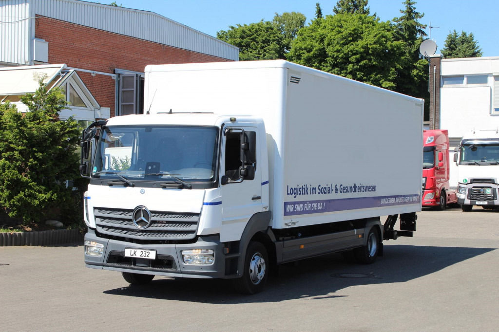 Mercedes-Benz Atego 1221 E6 Koffer Klima LDW Schalter LBW - 트럭 : 사진 1 Mercedes-Benz Atego 1221 E6 Koffer Klima LDW Schalter LBW - 트럭 : 사진 1