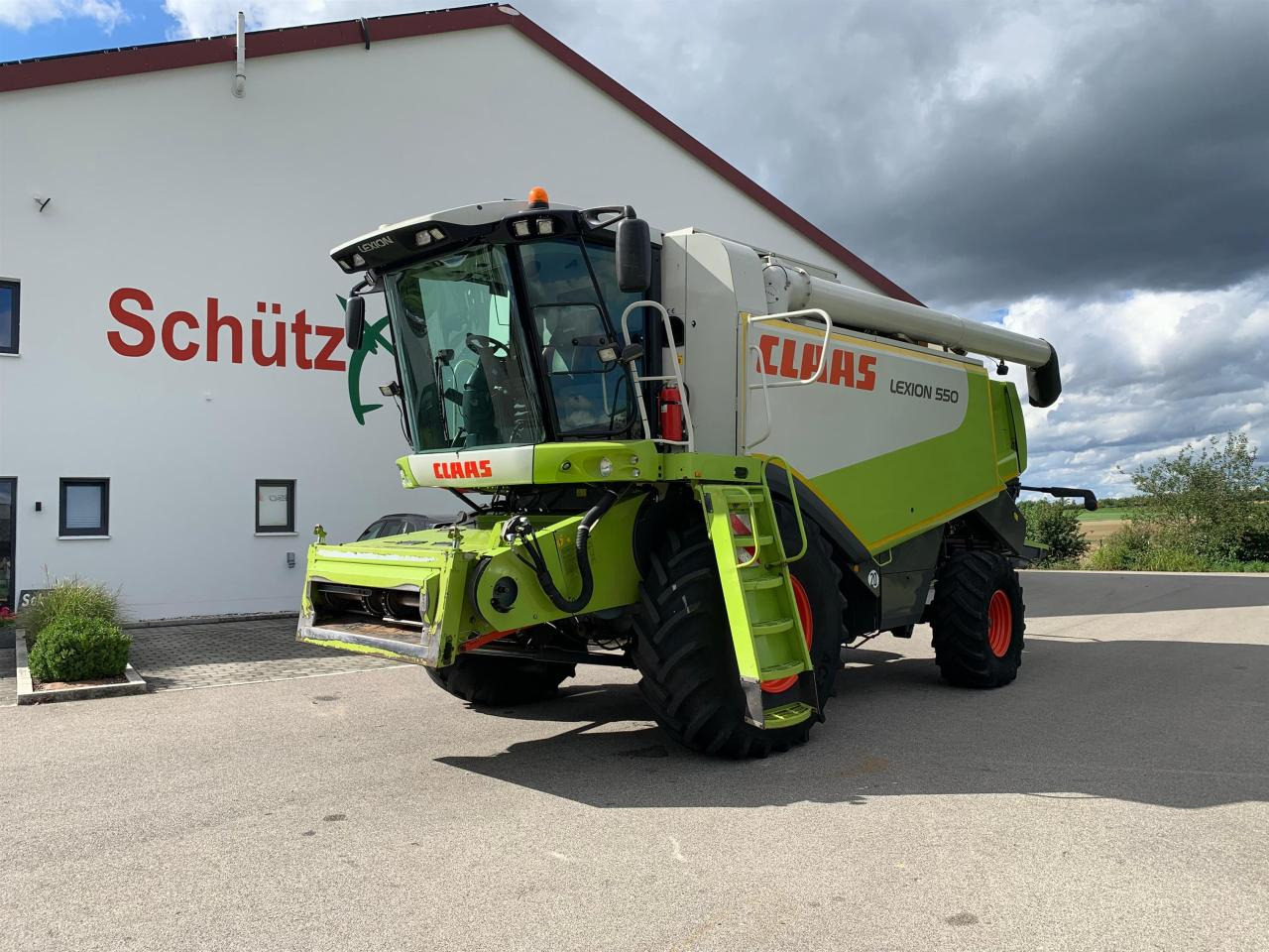 CLAAS Lexion 550, SW V660, 3D, Klimaautomatik - 목초수확기 : 사진 1 CLAAS Lexion 550, SW V660, 3D, Klimaautomatik - 목초수확기 : 사진 1