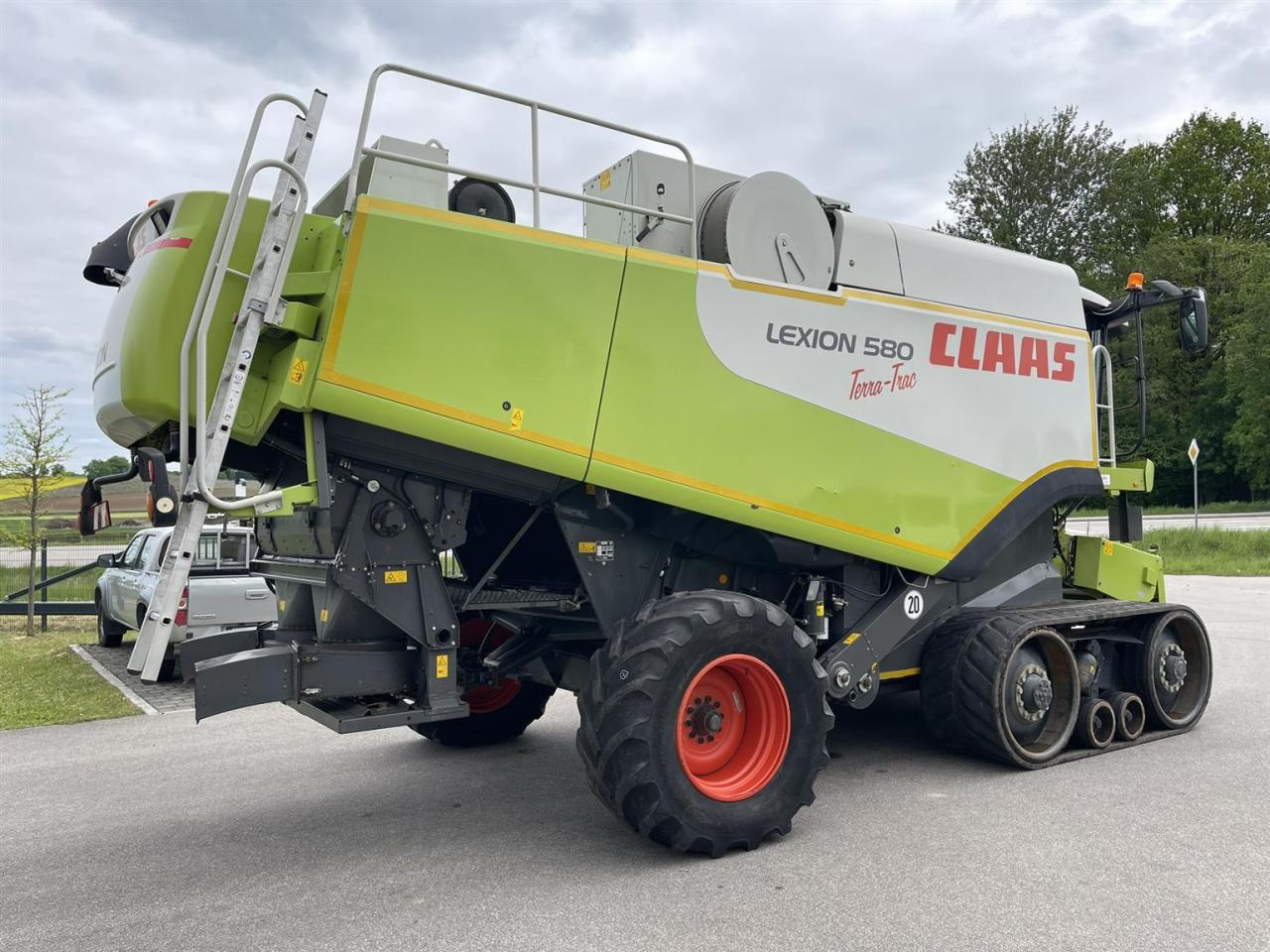 CLAAS Lexion 580 Terra Trac, Bj. 2004 - 목초수확기 : 사진 5 CLAAS Lexion 580 Terra Trac, Bj. 2004 - 목초수확기 : 사진 5