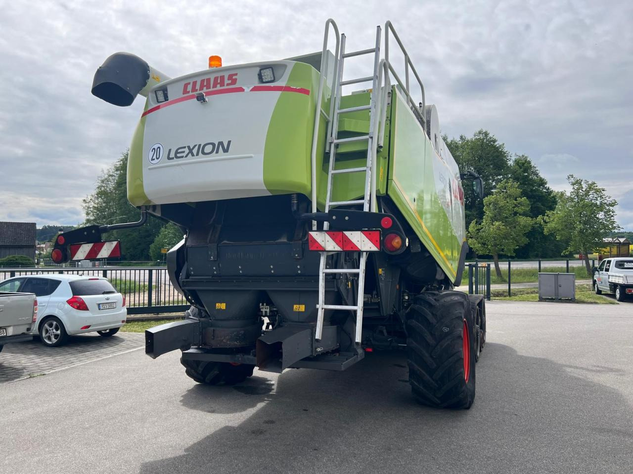 CLAAS Lexion 580 Terra Trac, Bj. 2004 - 목초수확기 : 사진 4 CLAAS Lexion 580 Terra Trac, Bj. 2004 - 목초수확기 : 사진 4