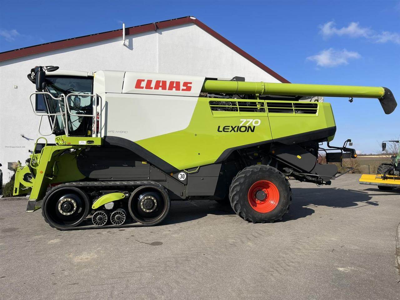 CLAAS Lexion 770TT Modell C76 mit CEMOS AUTOMATIC und Schneidwerk V1230 - 목초수확기 : 사진 2 CLAAS Lexion 770TT Modell C76 mit CEMOS AUTOMATIC und Schneidwerk V1230 - 목초수확기 : 사진 2