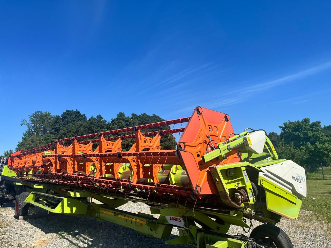 CLAAS Vario 1200, Claas Ersatzteilspender, ohne SWW - 콤바인 헤더 트레일러 : 사진 1 CLAAS Vario 1200, Claas Ersatzteilspender, ohne SWW - 콤바인 헤더 트레일러 : 사진 1