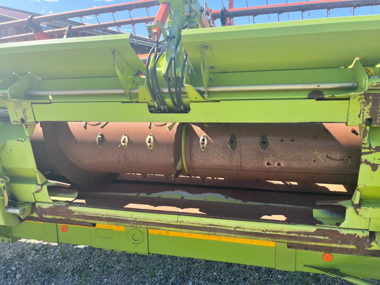 CLAAS Vario 1200, Claas Ersatzteilspender, ohne SWW - 콤바인 헤더 트레일러 : 사진 5 CLAAS Vario 1200, Claas Ersatzteilspender, ohne SWW - 콤바인 헤더 트레일러 : 사진 5