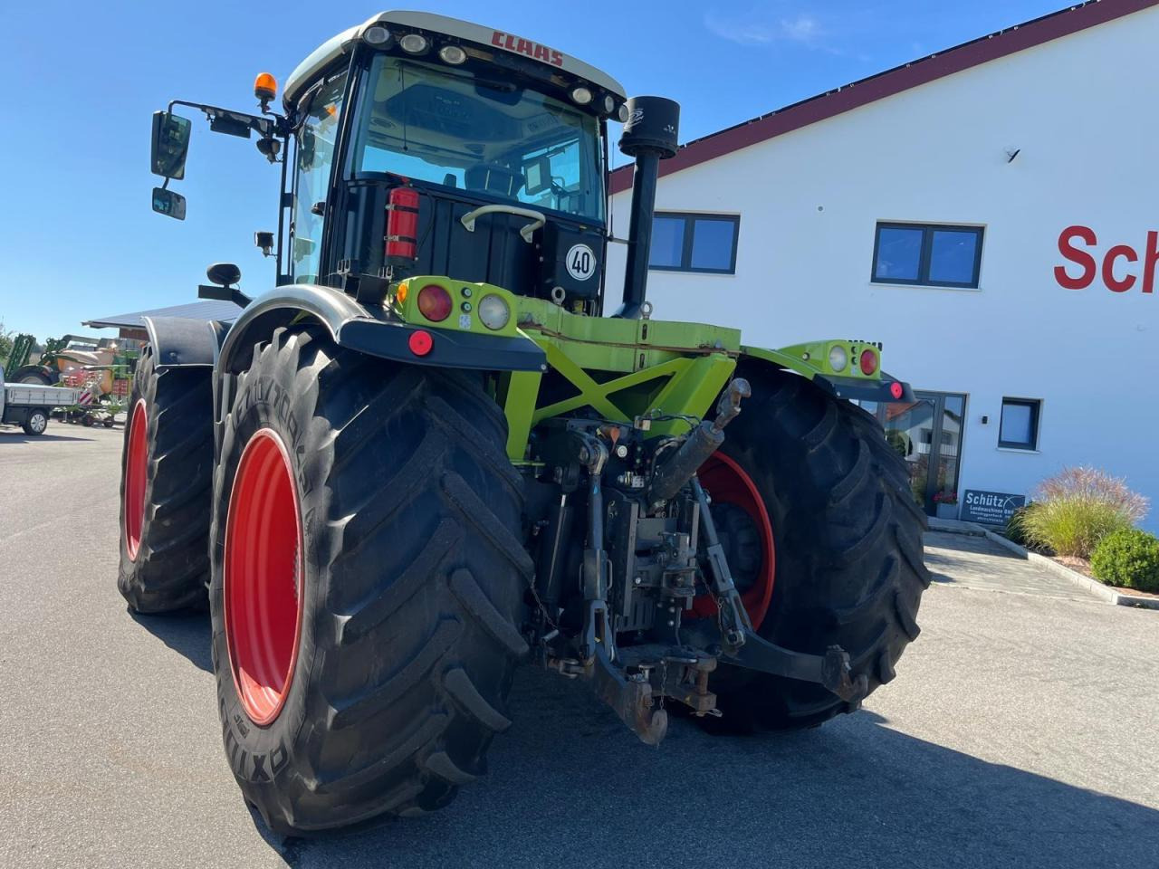 CLAAS Xerion 3800 Trac PTO mit GPS S3 mit Frontkraftheber und Heckzapfwelle, kommt vom Erstbesitzer, gepfl - 장궤형 트랙터 : 사진 4 CLAAS Xerion 3800 Trac PTO mit GPS S3 mit Frontkraftheber und Heckzapfwelle, kommt vom Erstbesitzer, gepfl - 장궤형 트랙터 : 사진 4