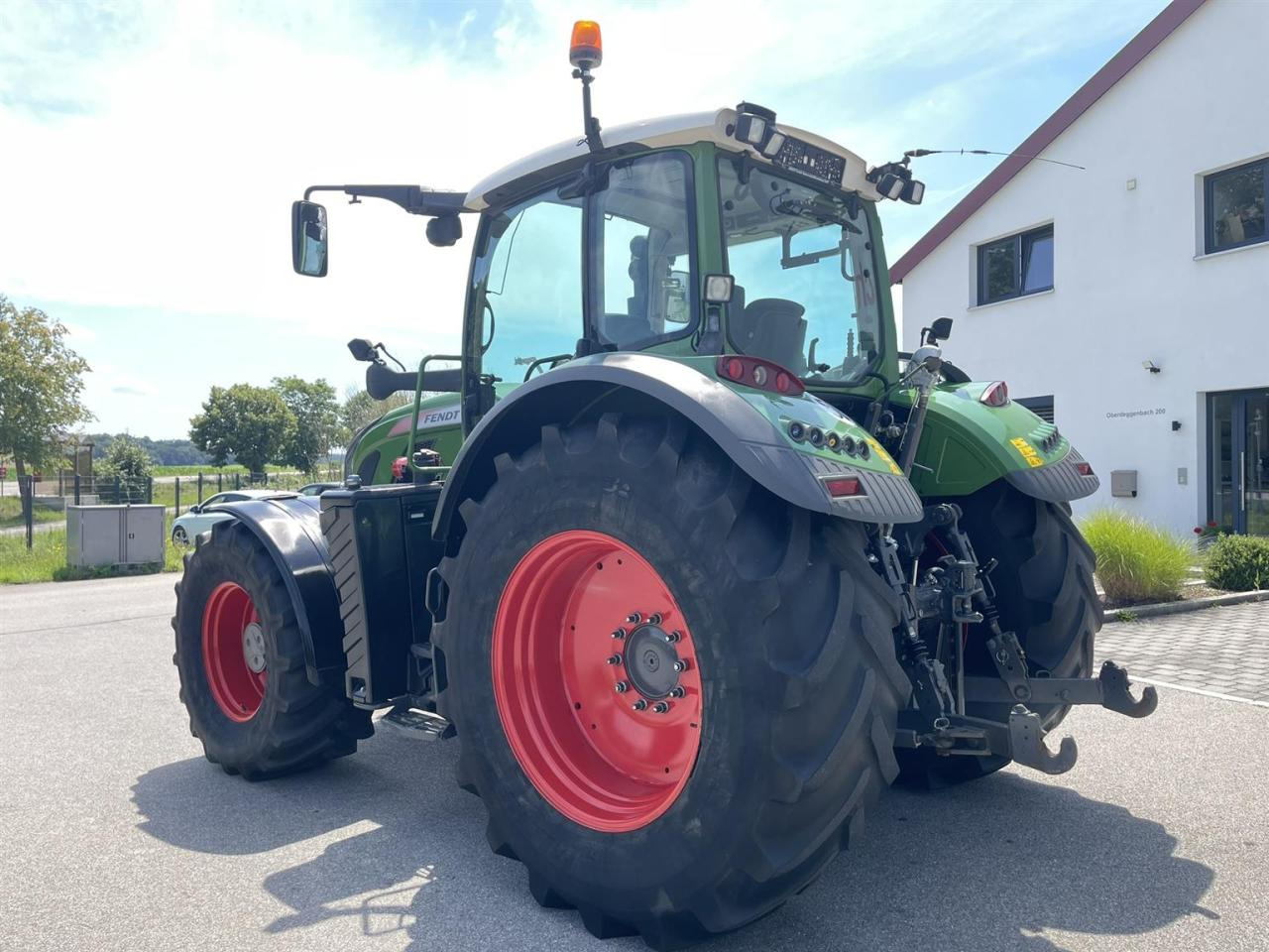 Fendt Vario 720 Profi Plus, Reifen hinten neu, FZW, FH - 장궤형 트랙터 : 사진 3 Fendt Vario 720 Profi Plus, Reifen hinten neu, FZW, FH - 장궤형 트랙터 : 사진 3