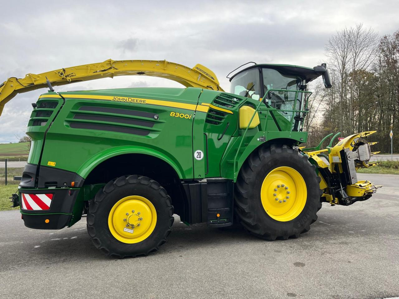 John Deere 8300i, 910 Bh, Harvestlap, Pickup, Kemper, Top, - 견인식 목초수확기 : 사진 5 John Deere 8300i, 910 Bh, Harvestlap, Pickup, Kemper, Top, - 견인식 목초수확기 : 사진 5