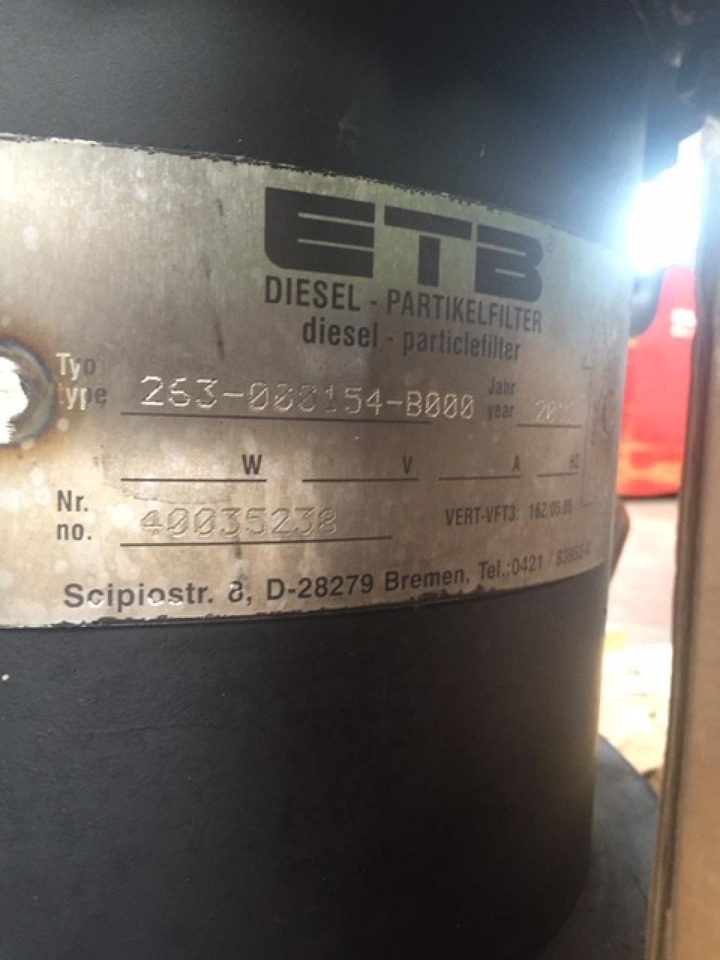 Merlo Rußpartikelfilter für Merlo Teleskoplader - 텔레스코픽 핸들러 : 사진 4 Merlo Rußpartikelfilter für Merlo Teleskoplader - 텔레스코픽 핸들러 : 사진 4