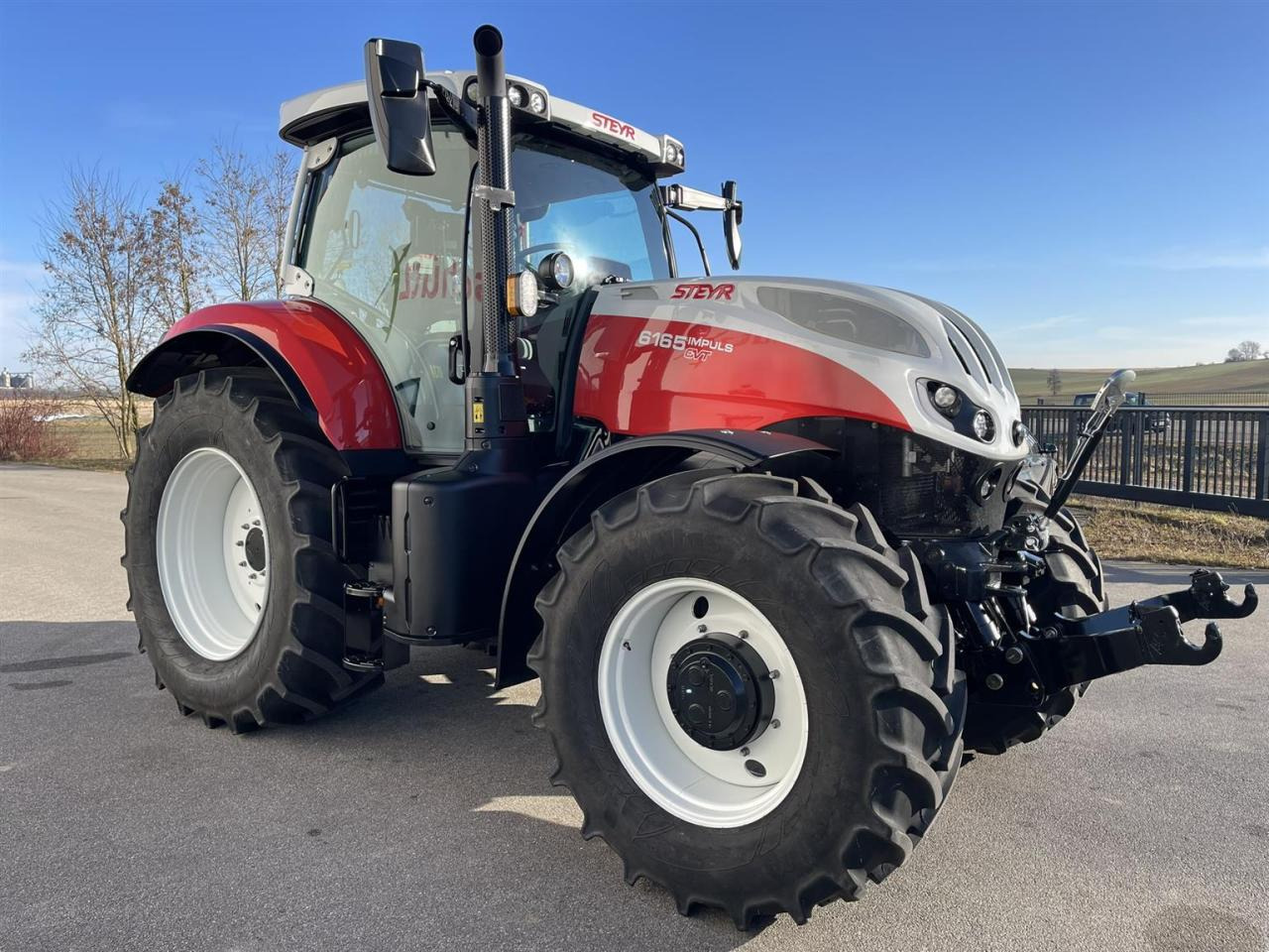 장궤형 트랙터 Steyr 6165 Impuls CVT, Baujahr 2023, 430 h, NEUWERTIG : 사진 7