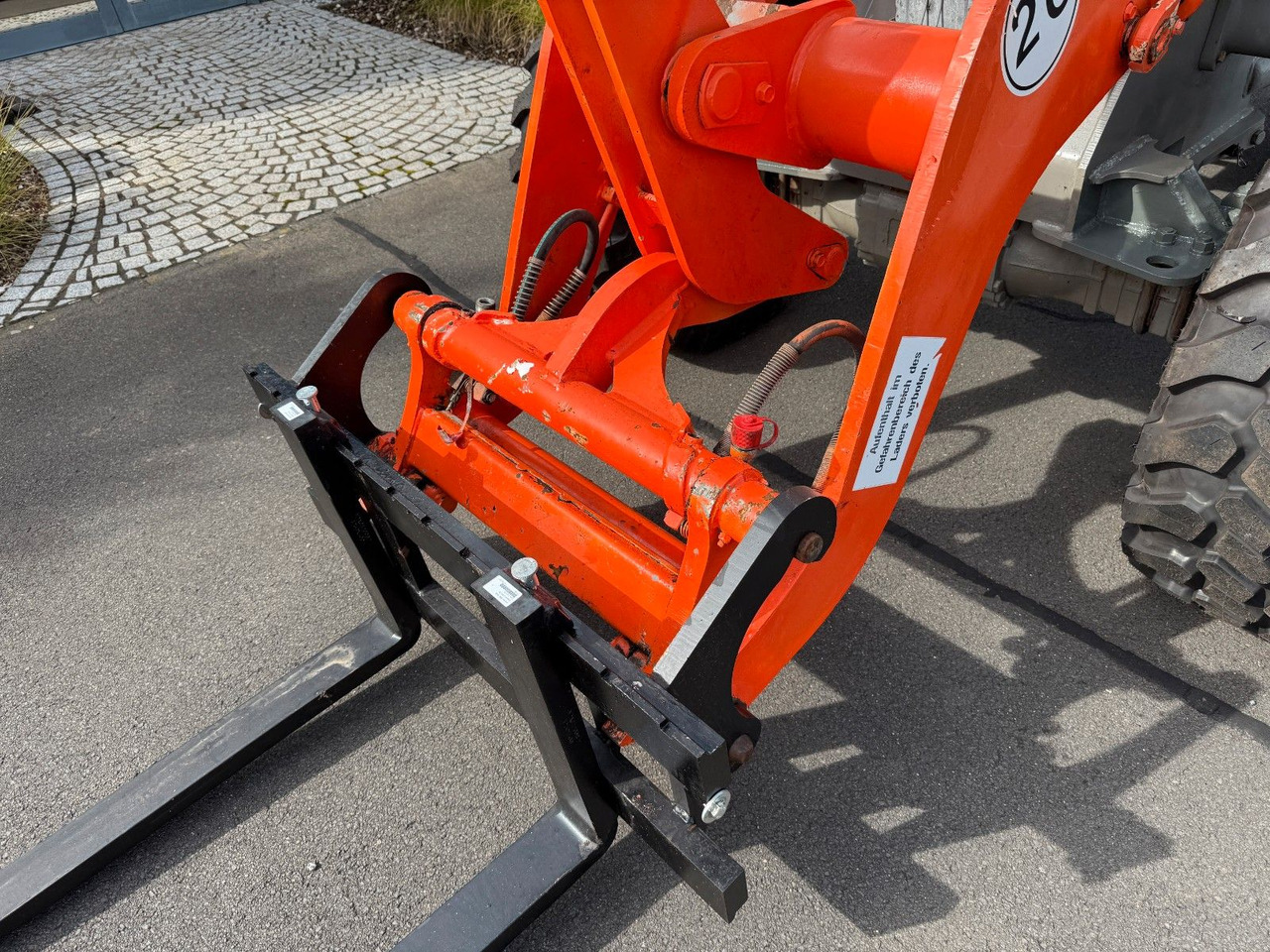 Atlas AR 80 hydr. SW , Palettengabel - 휠 로더 : 사진 4 Atlas AR 80 hydr. SW , Palettengabel - 휠 로더 : 사진 4
