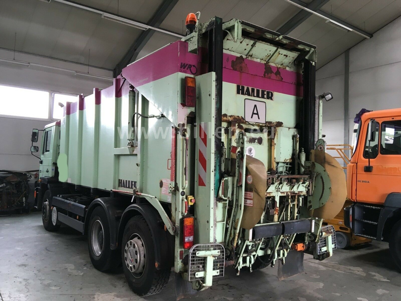 쓰레기차 MAN 26.342  6x2Haller M 18 WRG Kippbar MAN 26.342  6x2Haller M 18 WRG Kippbar : 사진 6