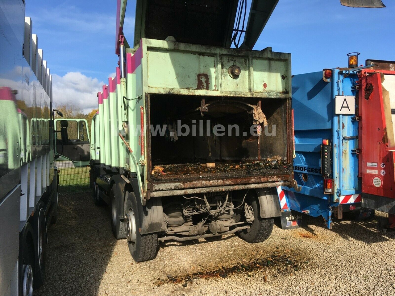 쓰레기차 MAN 26.342  6x2Haller M 18 WRG Kippbar MAN 26.342  6x2Haller M 18 WRG Kippbar : 사진 10