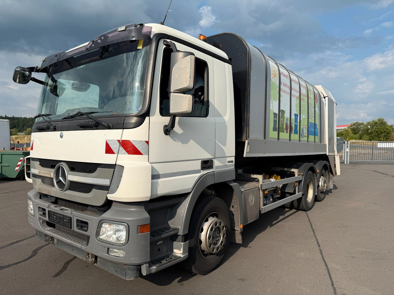 Mercedes-Benz Actros MP3 2532 6x2 Faun Rotorpress 521 - 쓰레기차 : 사진 1 Mercedes-Benz Actros MP3 2532 6x2 Faun Rotorpress 521 - 쓰레기차 : 사진 1