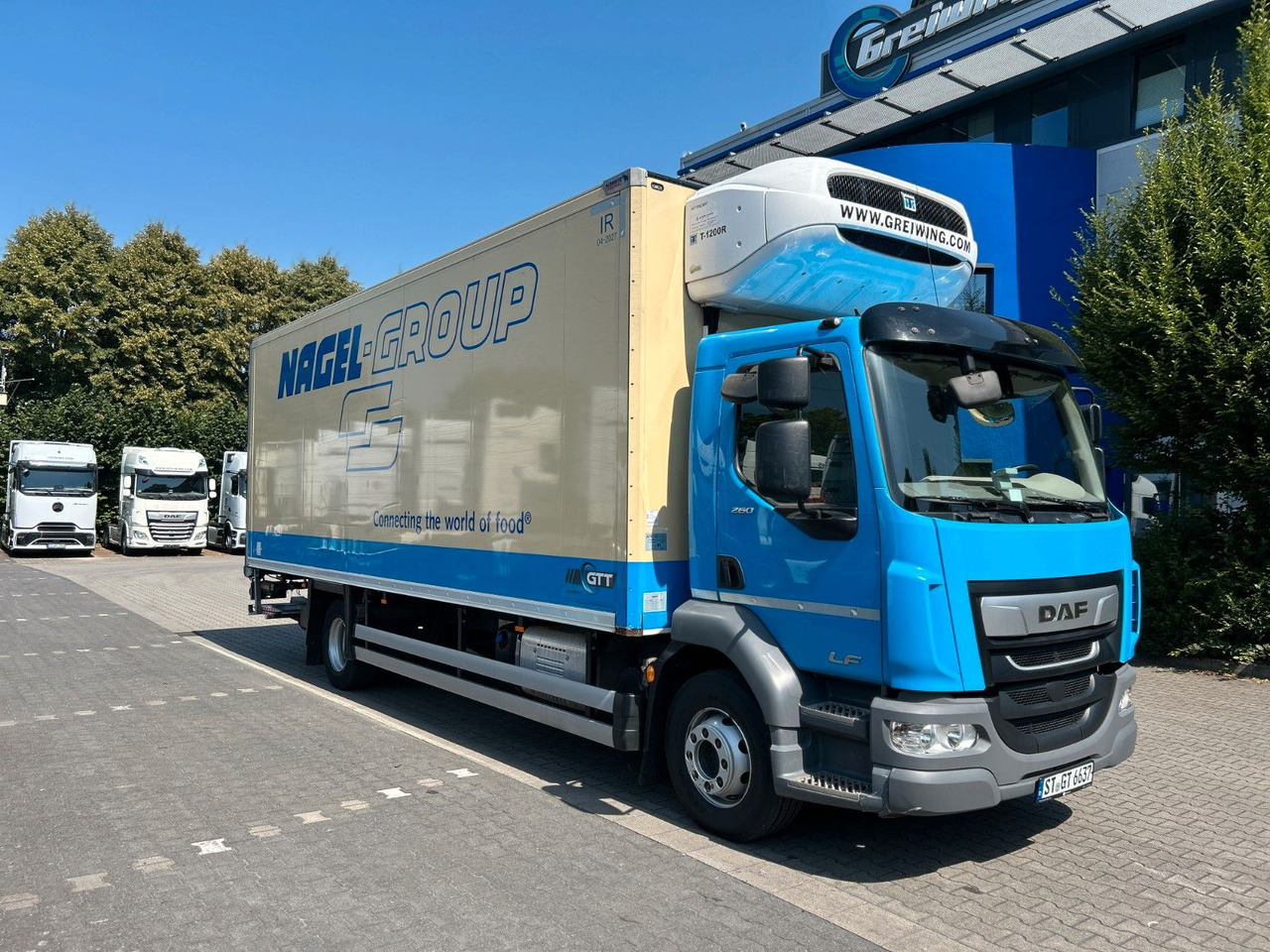DAF LF 260 FA 16 t, TK T-1200R-50 Monotemp. - 냉동탑차 : 사진 1 DAF LF 260 FA 16 t, TK T-1200R-50 Monotemp. - 냉동탑차 : 사진 1