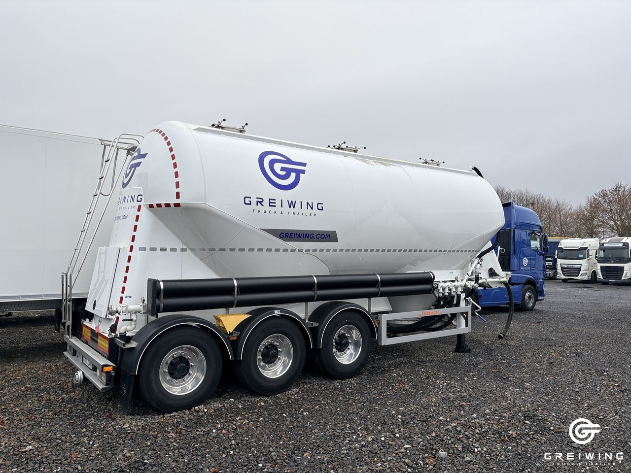 Feldbinder EUT 37.3 - 사일로 세미 트레일러 : 사진 4 Feldbinder EUT 37.3 - 사일로 세미 트레일러 : 사진 4