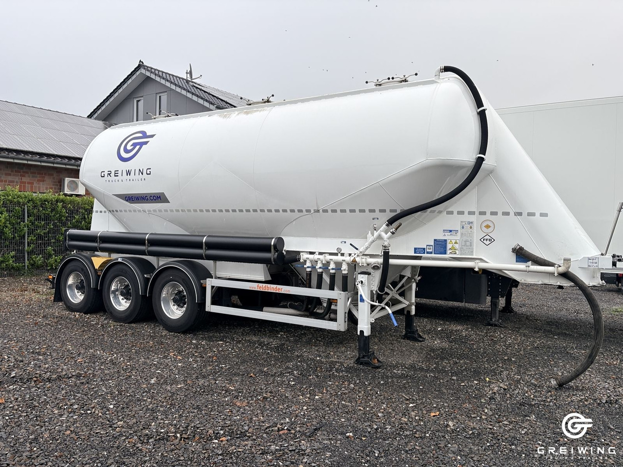 Feldbinder EUT 37.3 - 사일로 세미 트레일러 : 사진 1 Feldbinder EUT 37.3 - 사일로 세미 트레일러 : 사진 1