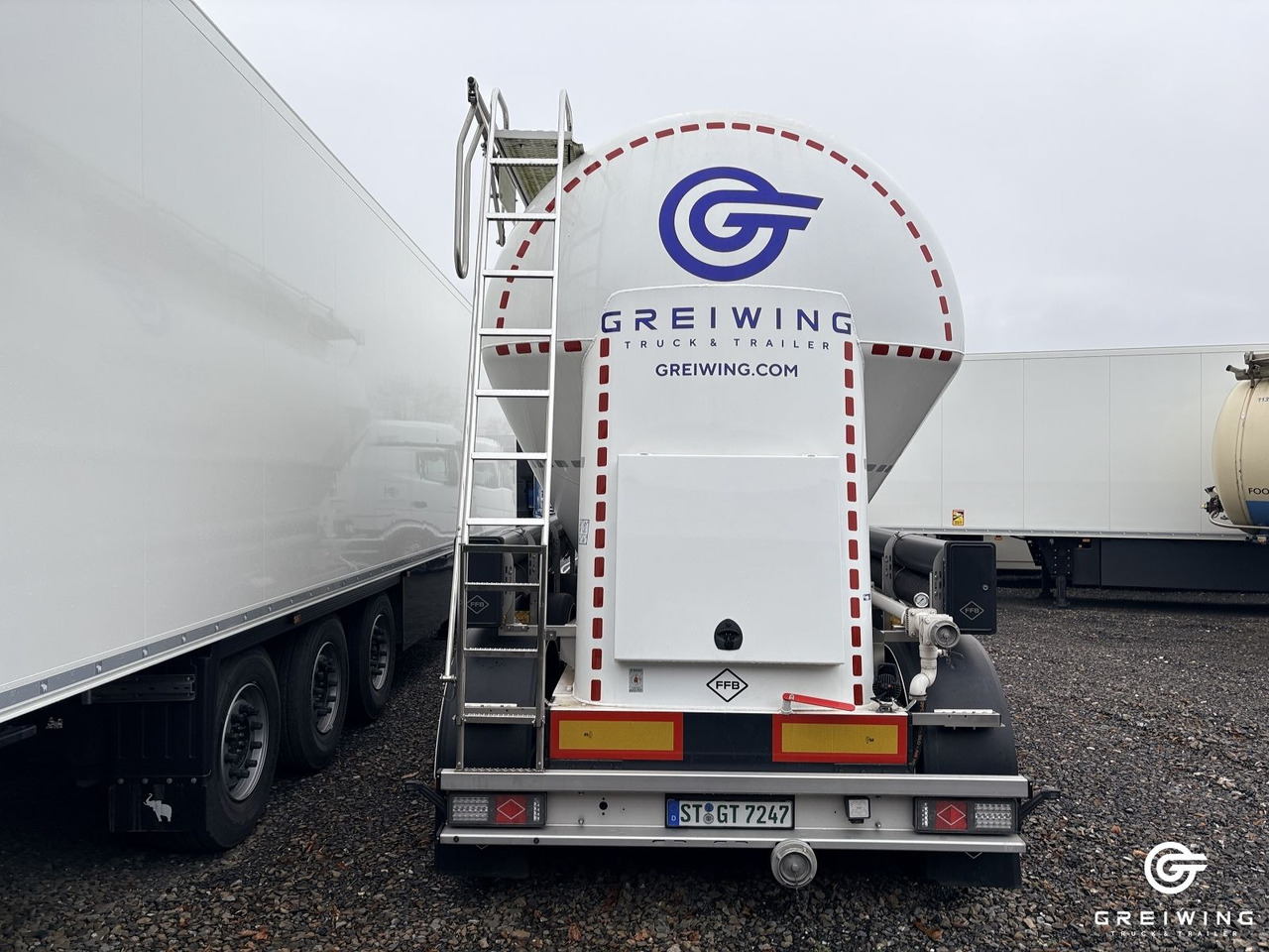 Feldbinder EUT 37.3 - 사일로 세미 트레일러 : 사진 5 Feldbinder EUT 37.3 - 사일로 세미 트레일러 : 사진 5