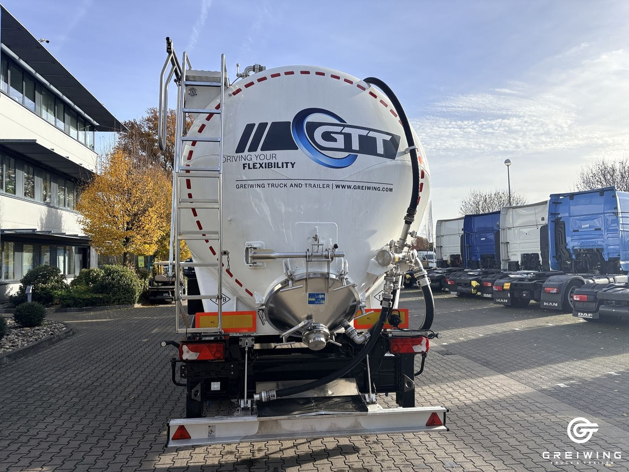 Feldbinder KIP 60.3 - 사일로 세미 트레일러 : 사진 4 Feldbinder KIP 60.3 - 사일로 세미 트레일러 : 사진 4