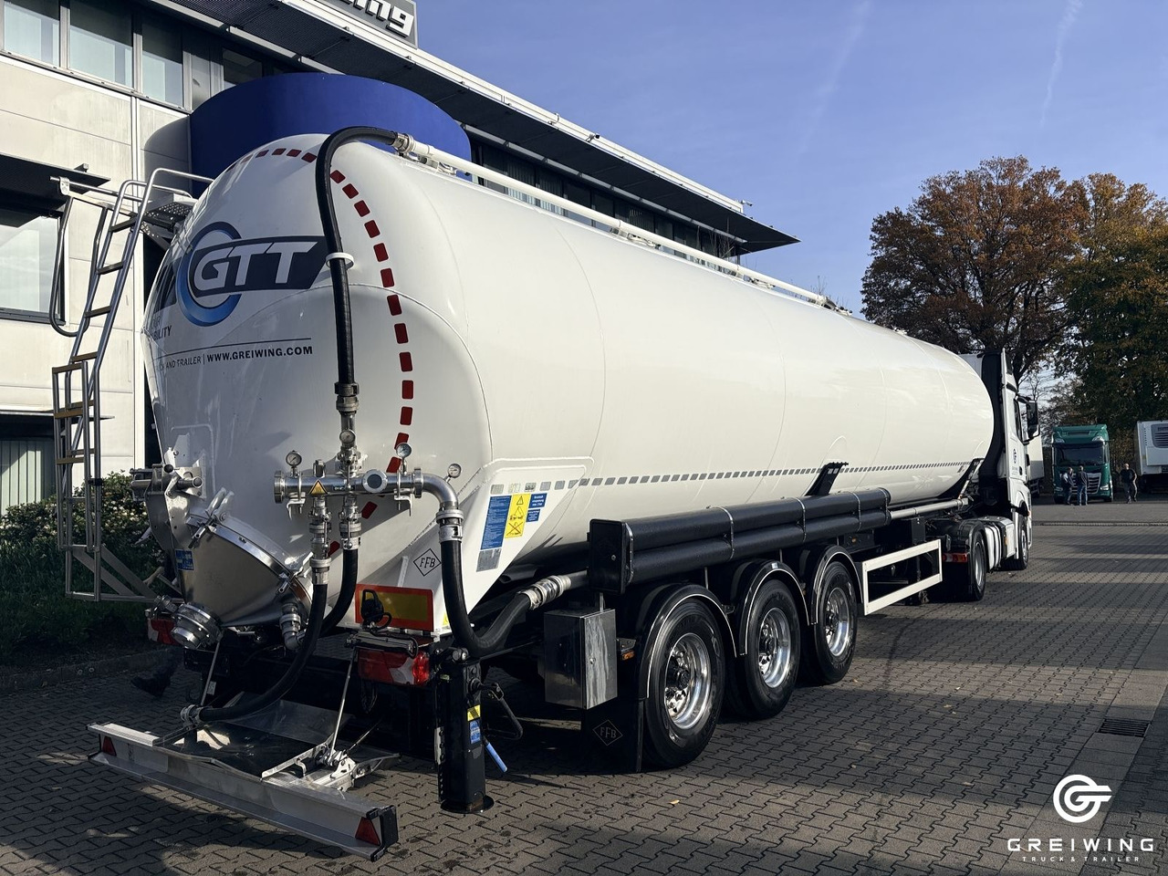 Feldbinder KIP 60.3 - 사일로 세미 트레일러 : 사진 3 Feldbinder KIP 60.3 - 사일로 세미 트레일러 : 사진 3