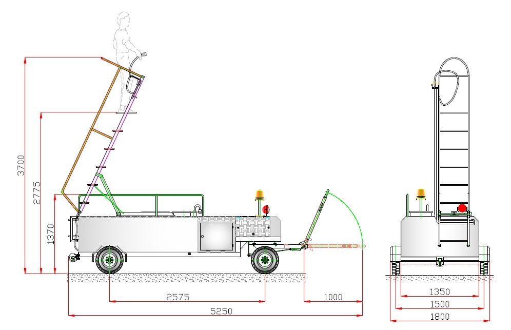 Water Trailer DENGE TW-1200 - 지상 지원 장비 : 사진 3 Water Trailer DENGE TW-1200 - 지상 지원 장비 : 사진 3